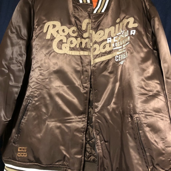 Rocawear Other - Men’s Rocawear Bomber/Varsity style jacket 3x